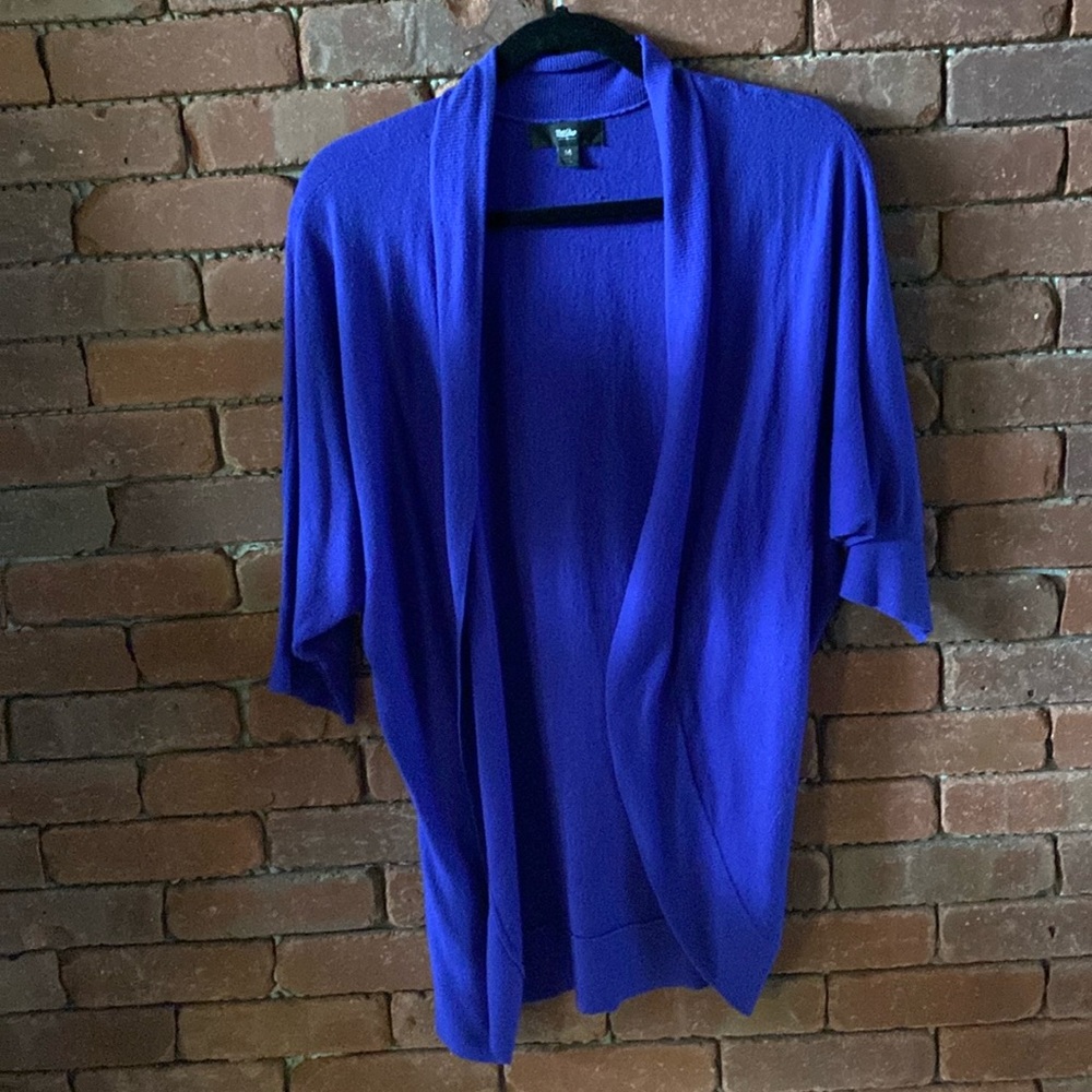 Electric Blue/Purple Cardigan